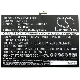 Apple iPad A1664 Pro 9.7 / iPad A1673 Pro 9.7 / iPad A1675 Pro 9.7 / iPad A1674 Pro 9.7 μπαταρία, akumuliatorius (7306mAh)