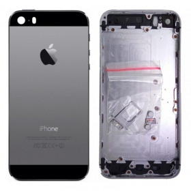 Apple iPhone 5S πίσω κάλυμμα μπαταρίας γκρί (space grey) (μεταχειρισμένος grade B, γνησια)