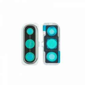 Samsung Galaxy A50 2019, A70 2019 τζαμάκι κάμερας (ασήμι)