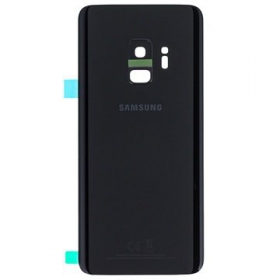 Samsung G960F Galaxy S9 πίσω κάλυμμα μπαταρίας μαύρος (Midnight Black) (μεταχειρισμένος grade B, γνησια)
