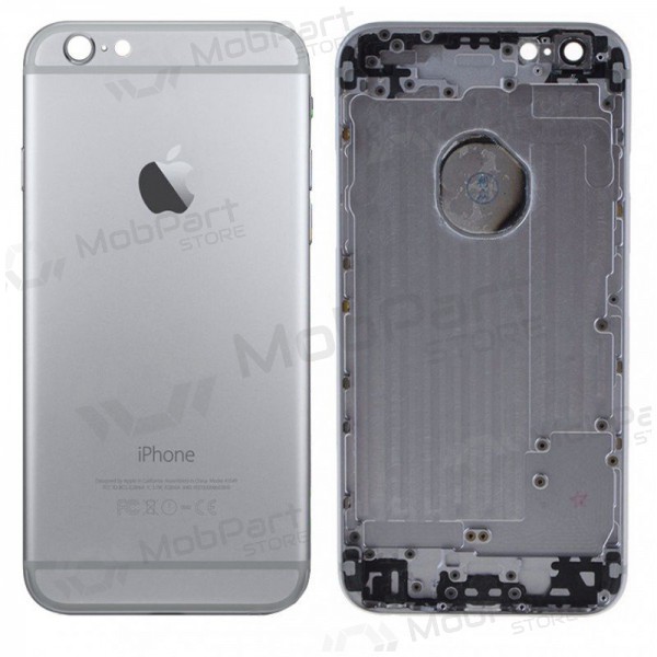 Apple iPhone 6 πίσω κάλυμμα μπαταρίας γκρί (space grey) (μεταχειρισμένος grade B, γνησια)
