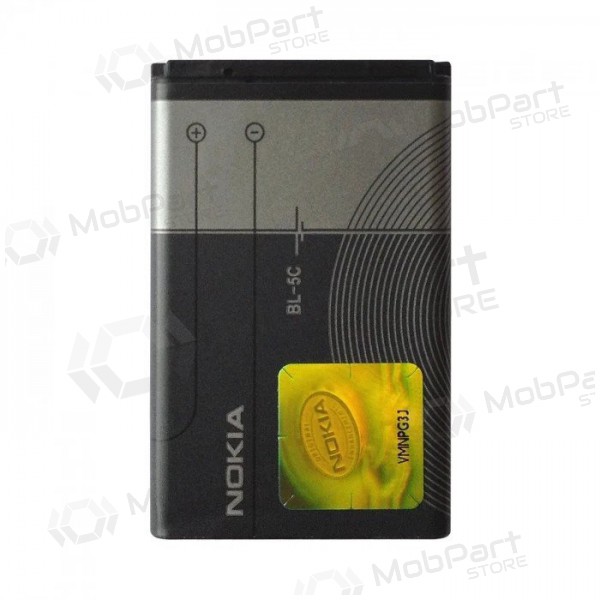 Nokia BL-5C μπαταρία / συσσωρευτής (1020mAh) (service pack) (γνησια)