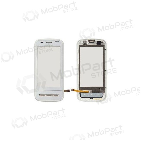 Nokia c6-00 touchscreen (με πλαίσιο) (άσπρο)