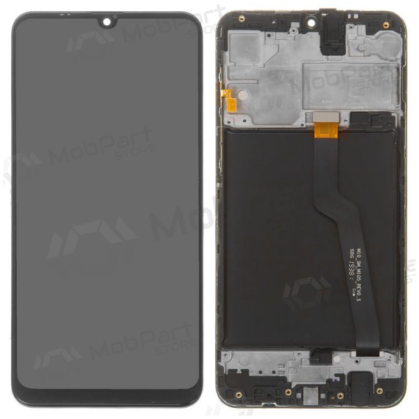 Samsung A105 Galaxy A10 (Dual SIM) οθόνη (μαύρος) (με πλαίσιο)