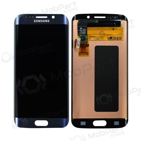 Samsung G925F Galaxy S6 Edge οθόνη (μαύρος) (service pack) (γνησια)