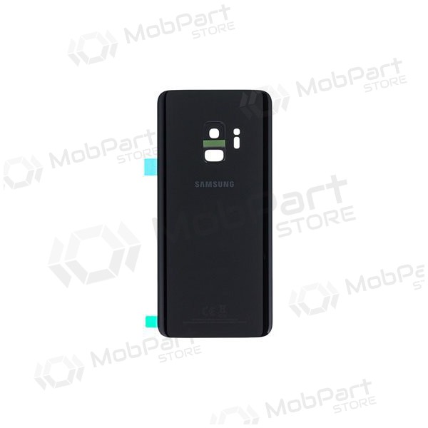 Samsung G960F Galaxy S9 πίσω κάλυμμα μπαταρίας μαύρος (Midnight Black) (μεταχειρισμένος grade A, γνησια)