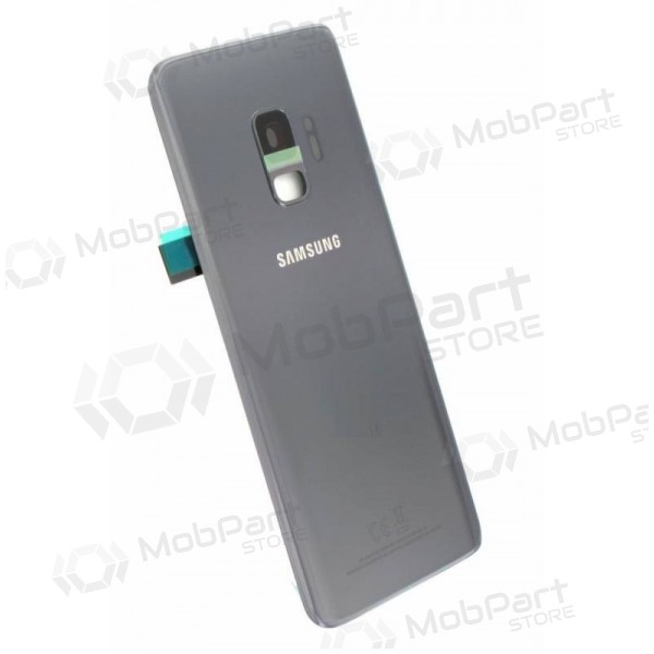 Samsung G960F Galaxy S9 πίσω κάλυμμα μπαταρίας γκρί (Titanium Gray) (μεταχειρισμένος grade B, γνησια)