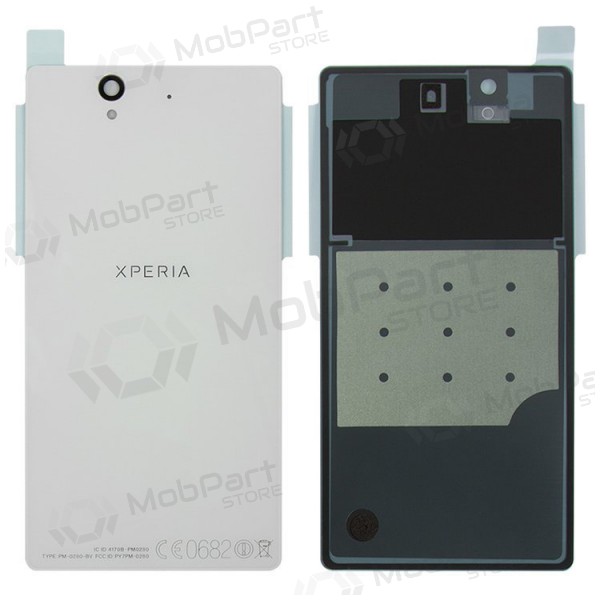 Sony Xperia Z L36h C6602 / Xperia Z C6603 πίσω κάλυμμα μπαταρίας (άσπρο)