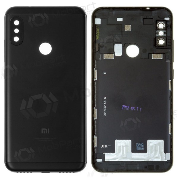 Xiaomi Mi A2 Lite / Redmi 6 Pro πίσω κάλυμμα μπαταρίας (μαύρος)