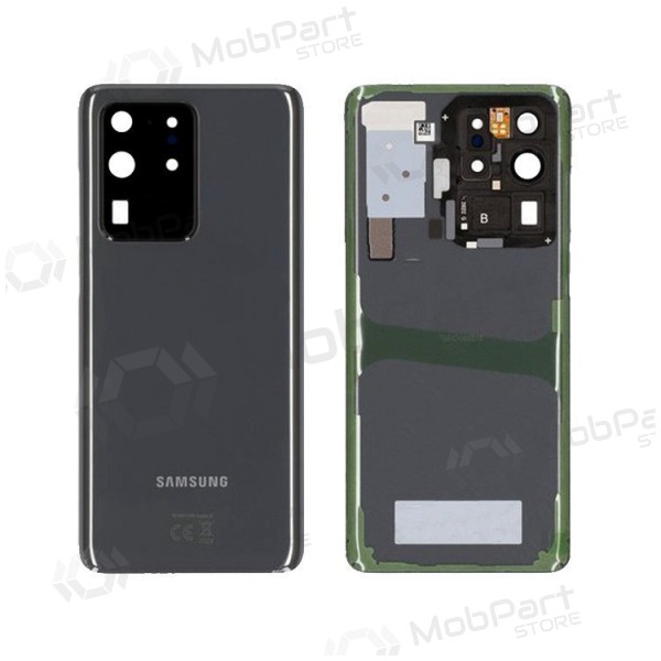 Samsung G988 Galaxy S20 Ultra πίσω κάλυμμα μπαταρίας γκρί (Cosmic Grey) (μεταχειρισμένος grade A, γνησια)