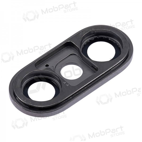 Apple iPhone XS / XS Max τζαμάκι κάμερας (μαύρος) (με πλαίσιο)