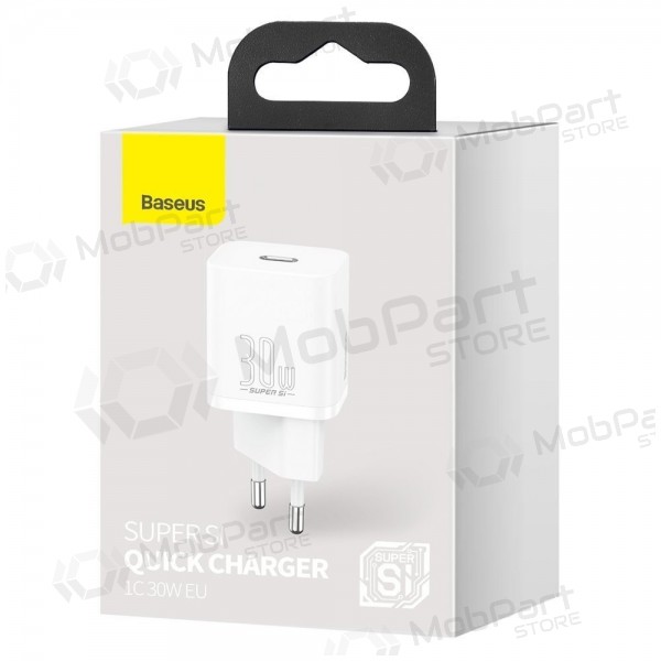 Φορτιστής buitinis Baseus Super Si 30W άσπρο CCSUP-J02