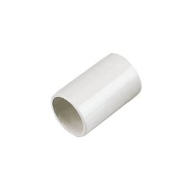 Tiesus sujungimas 20mm vamzdžiams su išplatintu galu, άσπρο (250)