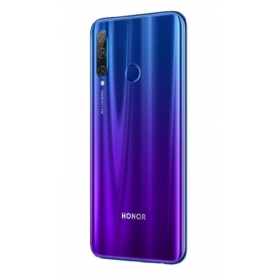 Huawei Honor 20 Lite πίσω κάλυμμα μπαταρίας μπλε (Phantom Blue) (μεταχειρισμένος grade C, γνησια)