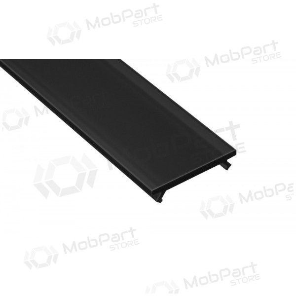 Matinis dangtelis profiliams A B C D Y (2m, μαύρος) 