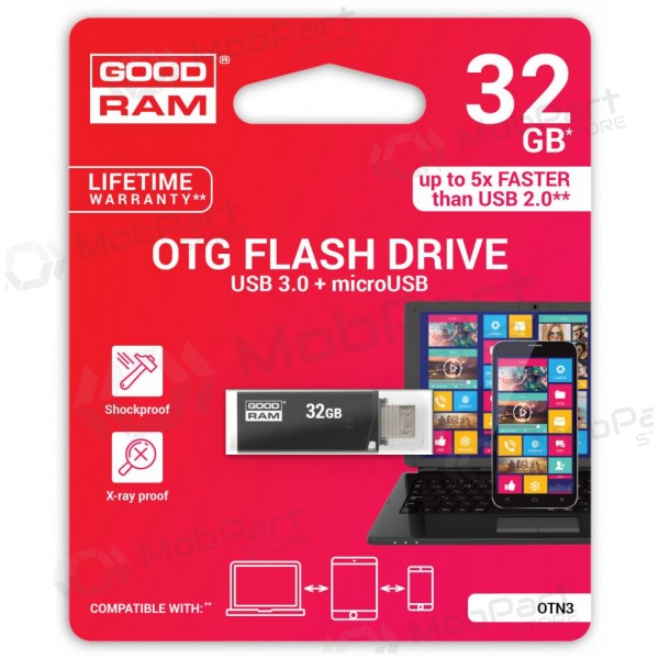 Μονάδα flash GOODRAM OTN3 32Gb OTG USB 3.0 + 
