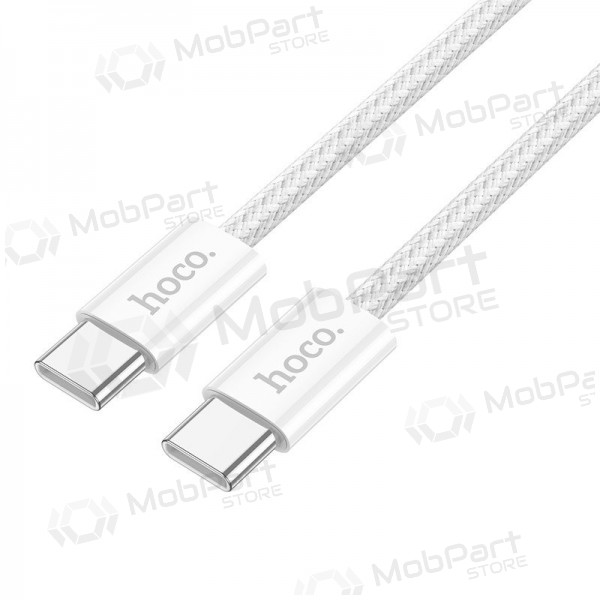 USB καλώδιο Hoco X104 60W USB-C to USB-C 2.0m άσπρο