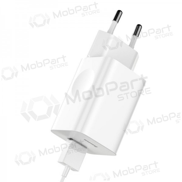 Φορτιστής τηλεφώνου Baseus CCALL-BX02 24 W USB-A λευκός
