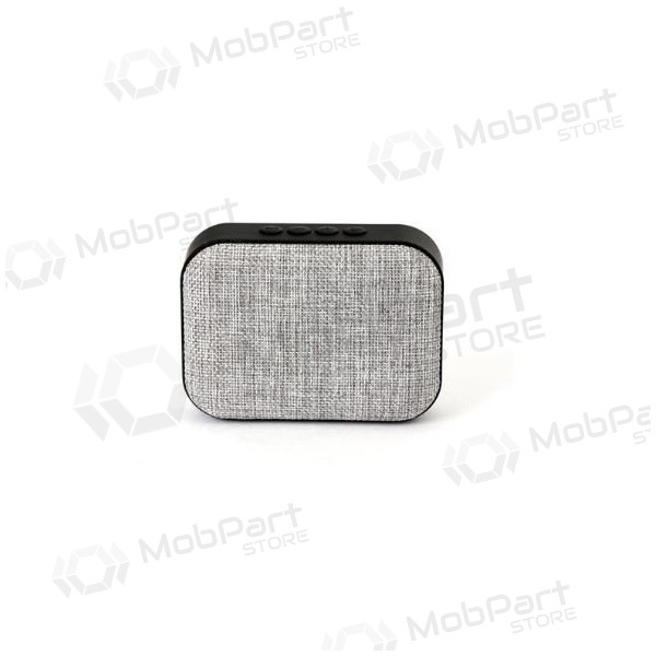 Bluetooth φορητό ηχείο OMEGA OG58 (MicroSD, handsfree ακουστικα, AUX,FM) (γκρί)