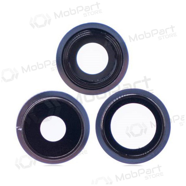 Apple iPhone 13 Pro τζαμάκι κάμερας (3τεμ) (μπλε) (με πλαίσιο)