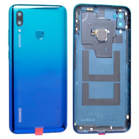 Huawei P Smart 2019 πίσω κάλυμμα μπαταρίας μπλε (Aurora Blue) (μεταχειρισμένος grade A, γνησια)