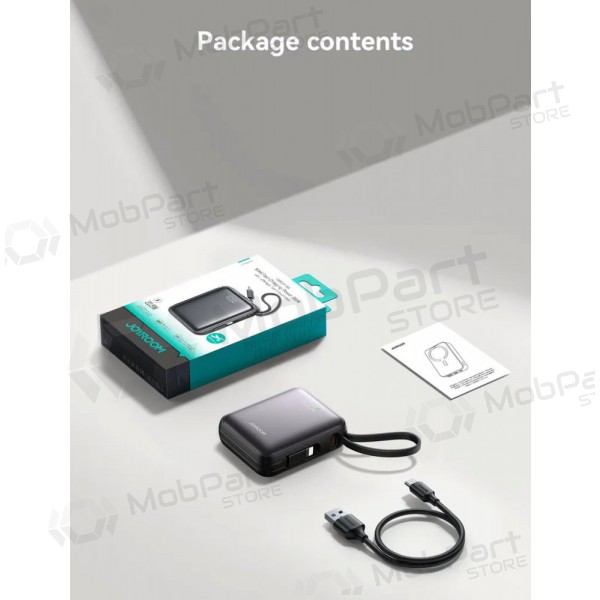 Εξωτερική μπαταρία Power Bank Joyroom JR-PBF27 22.5W Mini 10000mAh μαύρος