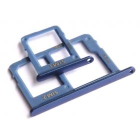 Samsung A605 Galaxy A6+ 2018 Υποδοχή κάρτας SIM (2τεμ) (μπλε)