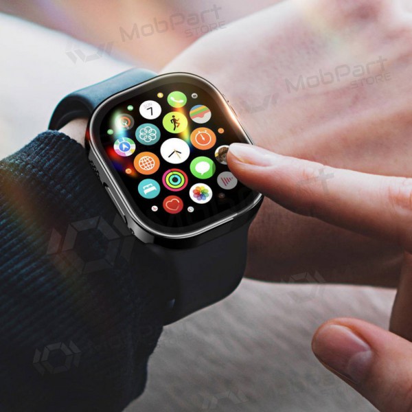 Προστατευτικό γυαλί LCD / θήκη Apple Watch Ultra 49mm - Dux Ducis Hamo (μαύρο)