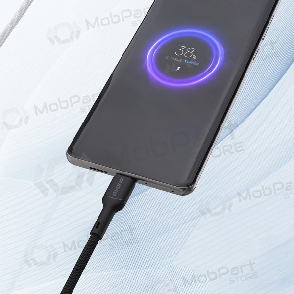 Καλώδιο USB Dudao L9T USB-A σε USB-C 5A 1.0m μαύρο