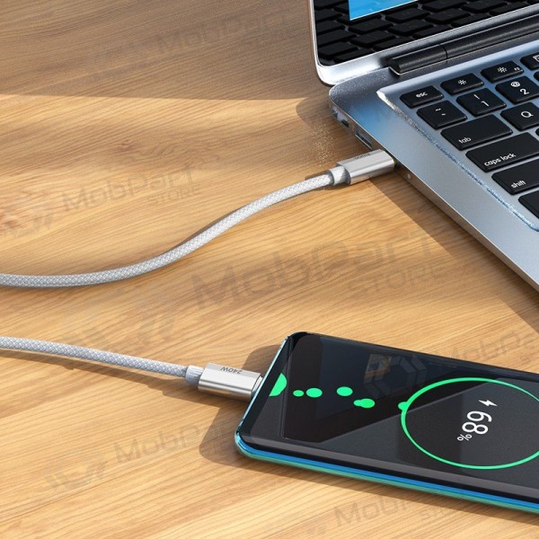 Καλώδιο USB-C Hoco U134 USB-C σε USB-C 1.8 m 240 W μαύρο