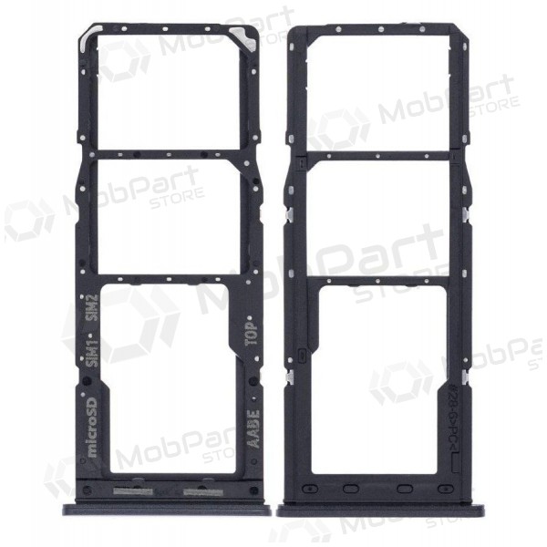 Samsung Galaxy A125 A12 / A127 A12S Υποδοχή κάρτας SIM (μαύρος) (service pack) (γνησια)