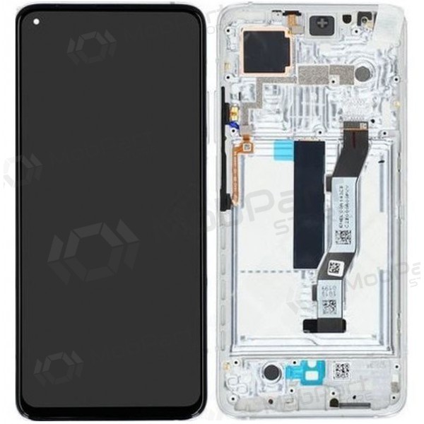 Xiaomi Mi 10T / Mi 10T Pro / Redmi K30S οθόνη (ασήμι) (με πλαίσιο) (γνησια)