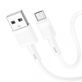 Καλώδιο Micro USB Hoco X83 USB-A σε Micro USB 1 m λευκό