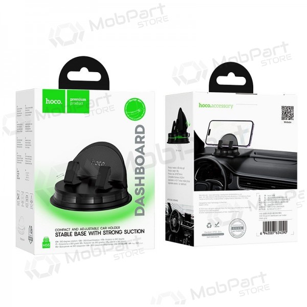 Θήκη τηλεφώνου αυτοκινήτου Hoco H55 (dashboard) μαύρος