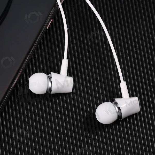 Handsfree ακουστικα Proda PD-E200 3,5mm (άσπρο)