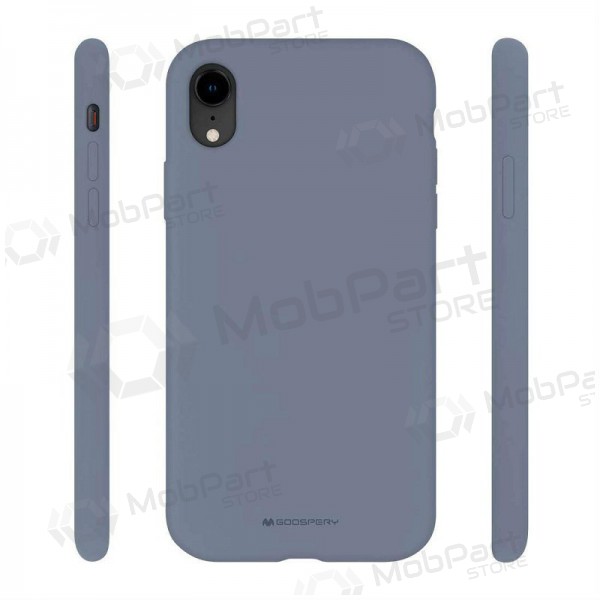 Θήκη Samsung Galaxy A22 4G Mercury - Silicone Case (γκρι λεβάντας)