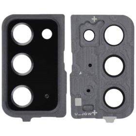 Samsung Galaxy Note 20 τζαμάκι κάμερας (γκρί) (με πλαίσιο)