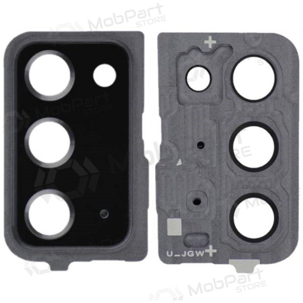 Samsung Galaxy Note 20 τζαμάκι κάμερας (γκρί) (με πλαίσιο)