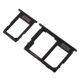 Samsung A605 Galaxy A6+ 2018 Υποδοχή κάρτας SIM (2τεμ) (μαύρος)