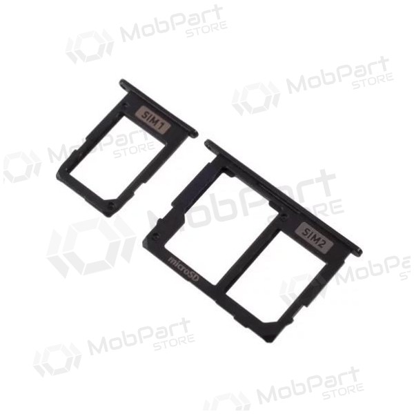 Samsung A605 Galaxy A6+ 2018 Υποδοχή κάρτας SIM (2τεμ) (μαύρος)