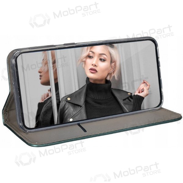 Samsung Galaxy A37 θήκη - Smart Magnetic (σκούρο πράσινο)