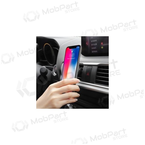 Θήκη τηλεφώνου αυτοκινήτου HOCO CA47 (for using on ventilation grille, magnetic, black)