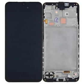 Samsung Galaxy A16 4G οθόνη (μαύρος) (με πλαίσιο) (γνησια)