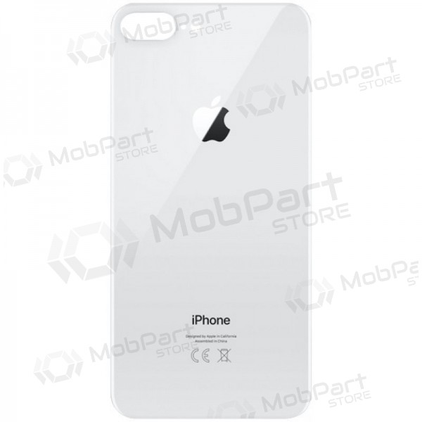 Apple iPhone 8 Plus πίσω κάλυμμα μπαταρίας (ασήμι) (bigger hole for camera)