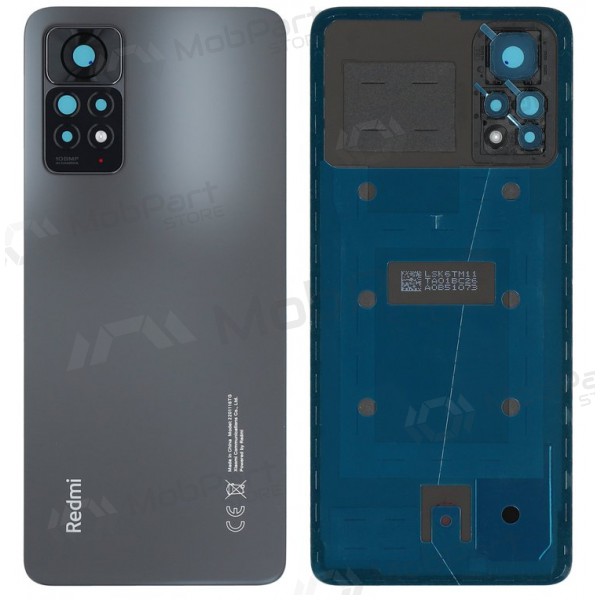 Xiaomi Redmi Note 11 Pro πίσω κάλυμμα μπαταρίας (γκρί) (γνησια) (service pack)