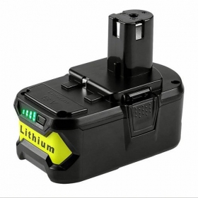 Μπαταρία Ryobi ONE+ RB18L60 / P108 για εργαλεία 18V 6Ah Li-ion με ένδειξη φόρτισης (αντικατάσταση)