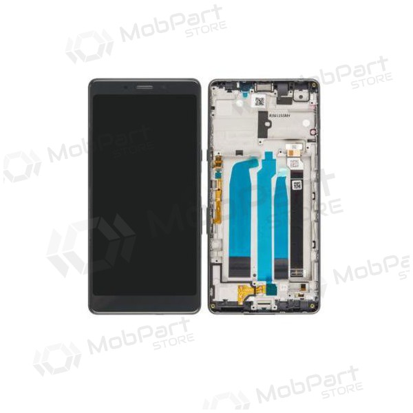 Sony i3312 / i4312 L3 2019 οθόνη (μαύρος) (με πλαίσιο) (μεταχειρισμένος grade A, γνησια)