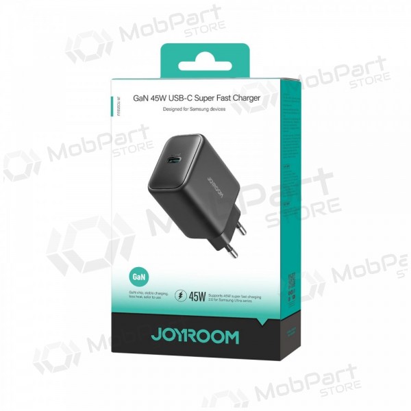 Φορτιστής Joyroom JR-TCG13 45W GaN USB-C μαύρος