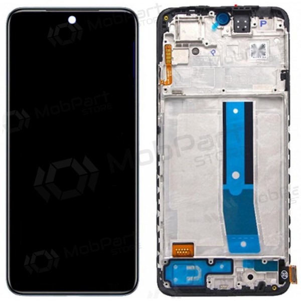 Xiaomi Poco M4 Pro 4G οθόνη (μαύρος) (με πλαίσιο) (γνησια)