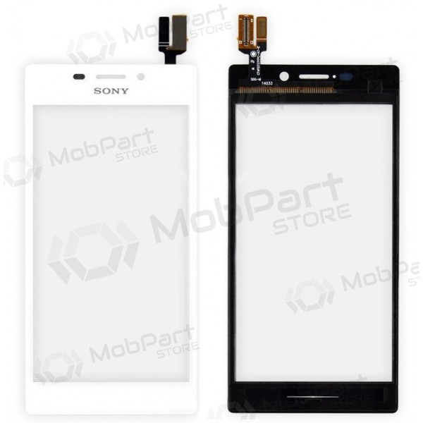 Sony D2302 Xperia M2 Dual / D2303 Xperia M2 / D2305 Xperia M2 / D2306 Xperia M2 liečiamas stikliukas (άσπρο)